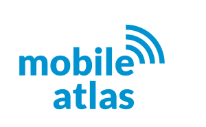 Logo MobileAtlas: shaped like a SIM card